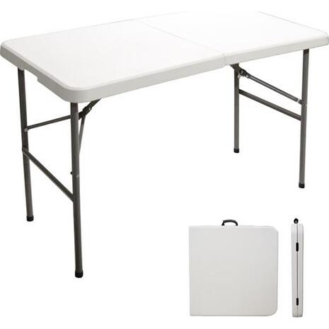 ΤΡΑΠΕΖΙ CATERING-ΣΥΝΕΔΡΙΟΥ HM5044 122x60x74 εκ. ΒΑΛΙΤΣΑ ΠΤΥΣΣΟΜΕΝΟ