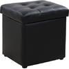 ΣΚΑΜΠΩ ΜΕ ΑΠΟΘΗΚΕΥΤΙΚΟ ΧΩΡΟ PU ΜΑΥΡΟ CUBE HM224.01 38x38x36.5Υεκ.