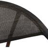 ΠΟΛΥΘΡΟΝΑ ΑΛΟΥΜΙΝΙΟΥ CLAY BAMBOO LOOK ΚΑΦΕ ΜΕ TEXTLINE HM5025 60,5x59x81Υ