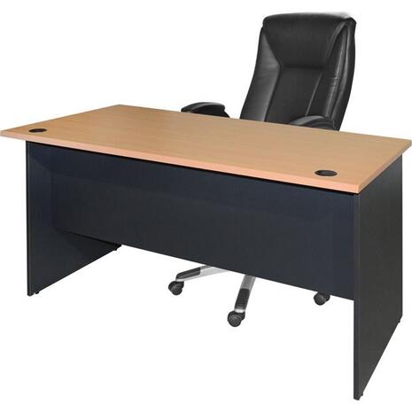 ΓΡΑΦΕΙΟ ΕΠΑΓΓΕΛΜΑΤΙΚΟ ABELINA 150x75x75 HM2016.01 ΓΚΡΙ-ΟΞΙΑ