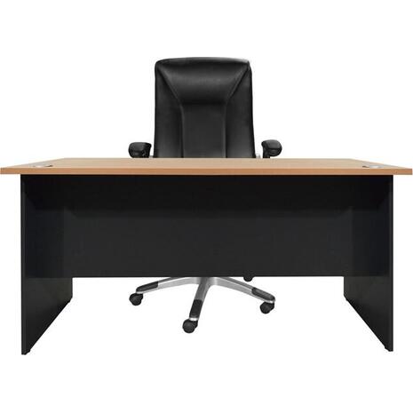 ΓΡΑΦΕΙΟ ΕΠΑΓΓΕΛΜΑΤΙΚΟ ABELINA 150x75x75 HM2016.01 ΓΚΡΙ-ΟΞΙΑ