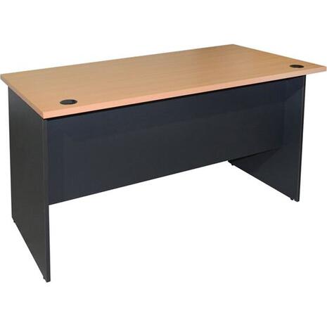 ΓΡΑΦΕΙΟ ΕΠΑΓΓΕΛΜΑΤΙΚΟ SIENNA 120x70x75Y-- HM2015.01 ΓΚΡΙ-ΟΞΙΑ