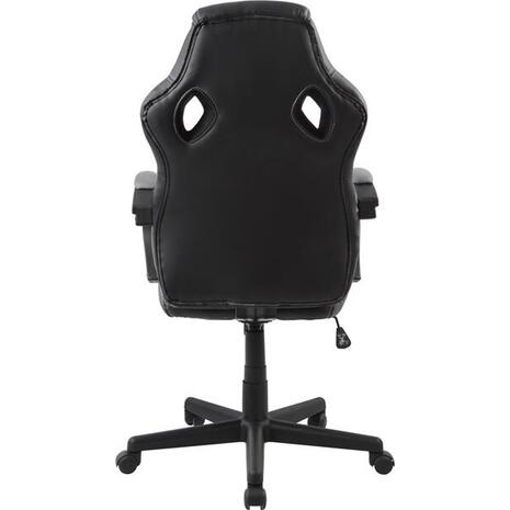 ΚΑΡΕΚΛΑ ΓΡΑΦΕΙΟΥ GAMING BUCKET HM1041.02 BUCKET ΜΑΥΡΟ PU+ΓΚΡΙ MESH  60x62x121-111 εκ.