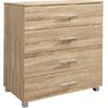 ΣΥΡΤΑΡΙΕΡΑ ΜΕΛΑΜΙΝΗΣ BRIANA HM2204.02 ME 4 ΣΥΡΤΑΡΙΑ SONAMA 75x40x83Y εκ.