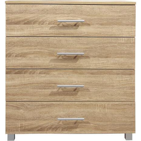 ΣΥΡΤΑΡΙΕΡΑ ΜΕΛΑΜΙΝΗΣ BRIANA HM2204.02 ME 4 ΣΥΡΤΑΡΙΑ SONAMA 75x40x83Y εκ.