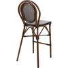 ΣΚΑΜΠΟ ΑΛΟΥΜΙΝΙΟΥ AZARIA HM5059 BAMBOO LOOK ΚΑΦΕ ΜΕ TEXTLINE 44x52x115Υεκ