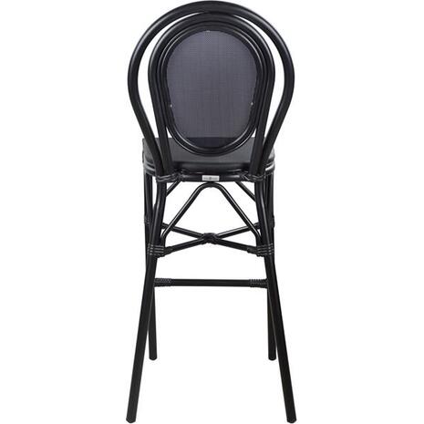 ΣΚΑΜΠΟ ΑΛΟΥΜΙΝΙΟΥ AZARIA HM5060 BAMBOO LOOK ΜΑΥΡΟ ΜΕ TEXTLINE 44x52x115Υεκ.