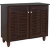 ΠΑΠΟΥΤΣΟΘΗΚΗ-ΝΤΟΥΛΑΠΙ ΞΥΛΙΝΗ CASSIOPE HM2208.01 WENGE 77Χ34Χ67.5Υεκ.