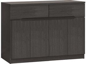 ΜΠΟΥΦΕΣ JOLENE HM2234.01 2 ΣΥΡΤΑΡΙΑ & 4 ΠΟΡΤΕΣ ZEBRANO 120X40X80εκ.