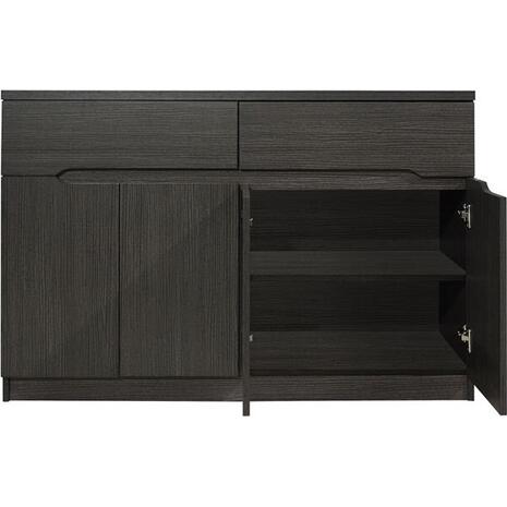 ΜΠΟΥΦΕΣ JOLENE HM2234.01 2 ΣΥΡΤΑΡΙΑ & 4 ΠΟΡΤΕΣ ZEBRANO 120X40X80εκ.