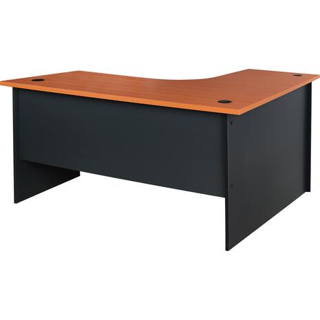 ΓΡΑΦΕΙΟ ΓΩΝΙΑ ΕΠΑΓΓΕΛΜΑΤΙΚΟ SIENNA 150Χ150Χ75εκ HM2019.03 ΚΕΡΑΣΙ
