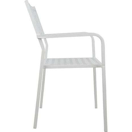 ΠΟΛΥΘΡΟΝΑ ΜΕΤΑΛΛΙΚΗ HM5031.02 ZETA ΣΕ ΛΕΥΚΟ ΧΡΩΜΑ 54x51x84Υεκ