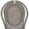 ΚΑΡΕΚΛΑ ΑΛΟΥΜΙΝΙΟΥ KASON BAMBOO LOOK ΠΑΤΙΝΑ ΓΚΡΙ ΜΕ TEXTLINE 45x57x88 εκ. HM5109