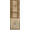 ΒΙΒΛΙΟΘΗΚΗ ΜΕΛΑΜΙΝΗΣ ENSLEY HM2027.02 SONAMA 60X30X180 εκ.