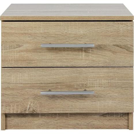 ΚΟΜΟΔΙΝΟ ΜΕΛΑΜΙΝΗΣ CHELSEA HM2220.02 SONAMA 48X40,5X41,5 εκ.