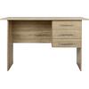 ΓΡΑΦΕΙΟ ΜΕΛΑΜΙΝΗΣ ENSLEY HM2029.02 ΜΕ 3 ΣΥΡΤΑΡΙΑ SONAMA 120X60X76 εκ.