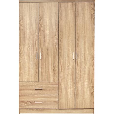ΝΤΟΥΛΑΠΑ 4ΦΥΛΛΗ ME 2 ΣΥΡΤΑΡΙΑ BLAKELY HM339.02 SONAMA 120Χ42,5Χ180,5εκ.