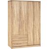 ΝΤΟΥΛΑΠΑ 4ΦΥΛΛΗ ME 2 ΣΥΡΤΑΡΙΑ BLAKELY HM339.02 SONAMA 120Χ42,5Χ180,5εκ.