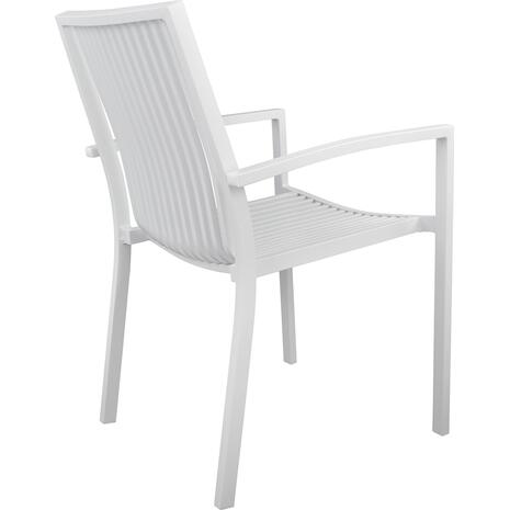 ΠΟΛΥΘΡΟΝΑ ΑΛΟΥΜΙΝΙΟΥ BRONCA HM5130.01 ΛΕΥΚΗ 54,2x59x83,5Υεκ.