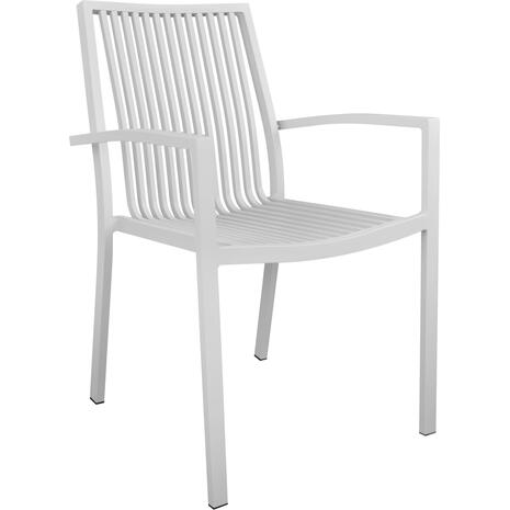 ΠΟΛΥΘΡΟΝΑ ΑΛΟΥΜΙΝΙΟΥ BRONCA HM5130.01 ΛΕΥΚΗ 54,2x59x83,5Υεκ.