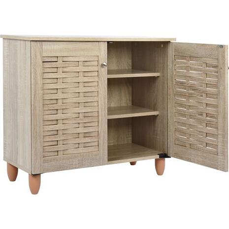 ΠΑΠΟΥΤΣΟΘΗΚΗ-ΝΤΟΥΛΑΠΙ ΞΥΛΙΝΗ CASSIOPE HM2208.02 SONAMA 77Χ34Χ67.5Υεκ.