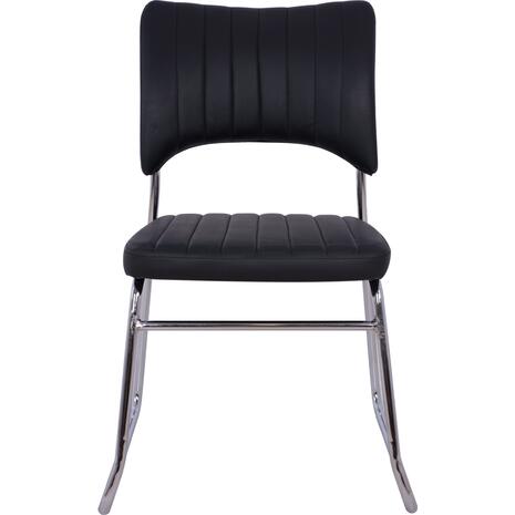 ΚΑΡΕΚΛΑ QUENTI HM1071.01 ΜΑΥΡΗ 47x54x84 εκ. (σετ 4 τεμαχίων)