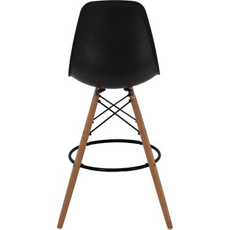 ΣΚΑΜΠΟ ΜΠΑΡ RENATA HM0173.02 ΜΑΥΡΟ 47x50x108Υ εκ. (σετ 4 τεμαχίων)