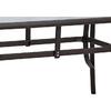ΤΡΑΠΕΖΙ BRUNO 150X90Χ72Υεκ. ΚΑΦΕ ΜΕΤΑΛΛΙΚΟ ΜΕ ΓΥΑΛΙΝΗ ΕΠΙΦΑΝΕΙΑ HM5145.02