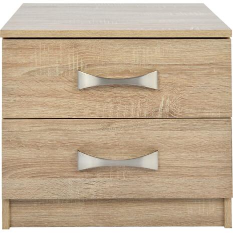 ΚΟΜΟΔΙΝΟ ΜΕ 2 ΣΥΡΤΑΡΙΑ ΚΑΙ ΧΕΡΟΥΛΙ ASHLYN HM2235.02 SONAMA 48x40x42εκ.