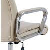 ΚΑΡΕΚΛΑ ΓΡΑΦΕΙΟΥ SHASHI HM1093.07 PU ΣΕ ΕΚΡΟΥ 63x80x118-126Yεκ