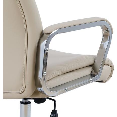 ΚΑΡΕΚΛΑ ΓΡΑΦΕΙΟΥ SHASHI HM1093.07 PU ΣΕ ΕΚΡΟΥ 63x80x118-126Yεκ