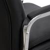 ΚΑΡΕΚΛΑ ΓΡΑΦΕΙΟΥ SHASHI HM1093.01 ΜΑΥΡΟ PU 63x80x118-126Υ (Μαύρο)