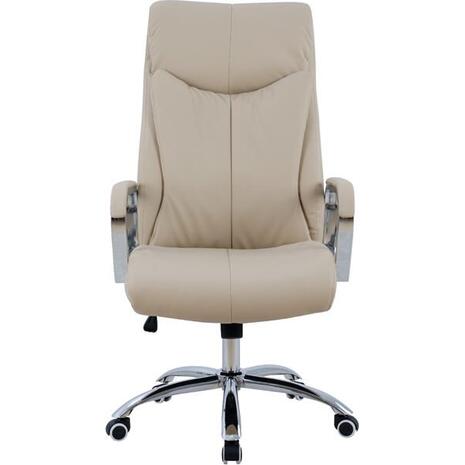 ΚΑΡΕΚΛΑ ΓΡΑΦΕΙΟΥ SHASHI HM1093.07 PU ΣΕ ΕΚΡΟΥ 63x80x118-126Yεκ