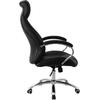 ΚΑΡΕΚΛΑ ΓΡΑΦΕΙΟΥ XAVIERE HM1096.01 PU ΣΕ ΜΑΥΡΟ 64x83x126Yεκ (Μαύρο)