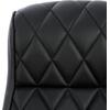 ΚΑΡΕΚΛΑ ΓΡΑΦΕΙΟΥ SHALY HM1098.01 PU ΣΕ ΜΑΥΡΟ 62x80x125Υεκ