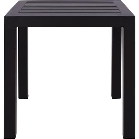 ΤΡΑΠΕΖΙ ΑΛΟΥΜΙΝΙΟΥ QIANA HM5402.02 ΓΚΡΙ 45x45x45,5Υ εκ.