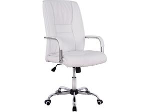 ΚΑΡΕΚΛΑ ΓΡΑΦΕΙΟΥ ANGEE HM1106.02 PU ΣΕ ΧΡΩΜΑ ΛΕΥΚΟ 58,5x70x120Yεκ