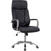 ΚΑΡΕΚΛΑ ΓΡΑΦΕΙΟΥ SHAILA HM1104.01 ΣΕ ΧΡΩΜΑ ΜΑΥΡΟ 64x68x(116-123)cm