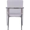 ΚΑΡΕΚΛΑ QUESTA ΜΕ ΜΠΡΑΤΣΑ HM1070.02 ΛΕΥΚΗ 56,5x59x85 cm (σετ 4 τεμαχίων)