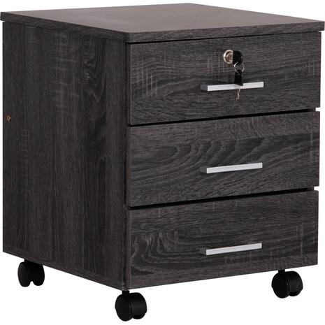 ΣΥΡΤΑΡΙΕΡΑ ΓΡΑΦΕΙΟΥ HAYDEN HM2282.01 ΣΕ ΑΝΘΡΑΚΙ ΧΡΩΜΑ 39.5x40x46.5Υεκ
