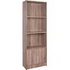 ΒΙΒΛΙΟΘΗΚΗ ΜΕΛΑΜΙΝΗΣ HAYDEN HM2269.02 ΣΕ ΧΡΩΜΑ SONAMA 60x30x174Υεκ.