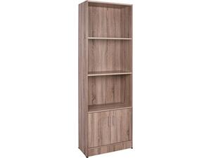 ΒΙΒΛΙΟΘΗΚΗ ΜΕΛΑΜΙΝΗΣ HAYDEN HM2269.02 ΣΕ ΧΡΩΜΑ SONAMA 60x30x174Υεκ.