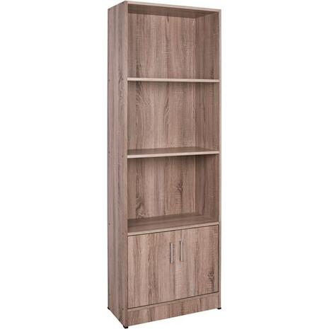 ΒΙΒΛΙΟΘΗΚΗ ΜΕΛΑΜΙΝΗΣ HAYDEN HM2269.02 ΣΕ ΧΡΩΜΑ SONAMA 60x30x174Υεκ.