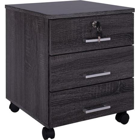 ΣΥΡΤΑΡΙΕΡΑ ΓΡΑΦΕΙΟΥ HAYDEN HM2282.01 ΣΕ ΑΝΘΡΑΚΙ ΧΡΩΜΑ 39.5x40x46.5Υεκ