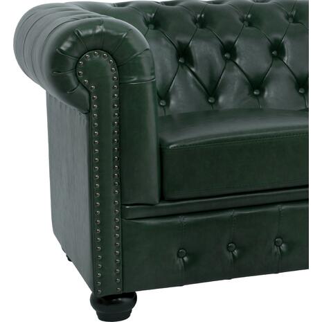 ΚΑΝΑΠΕΣ 3ΘΕΣΙΟΣ T.CHESTERFIELD HM3009.08 ΤΕΧΝΟΔΕΡΜΑ ΚΥΠΑΡΙΣΣΙ 208x90x73 εκ.