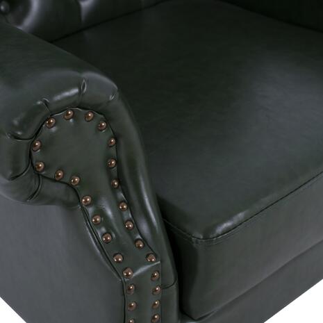 ΠΟΛΥΘΡΟΝΑ-ΜΠΕΡΖΕΡΑ T.CHESTERFIELD POLINA HM0053.08 PU ΚΥΠΑΡΙΣΣΙ 83x79x104 εκ (Κυπαρισσί)