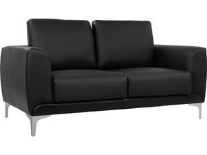 ΚΑΝΑΠΕΣ 2ΘΕΣΙΟΣ KΕΝΖΙΕ HM3121.21 ΜΕ ΜΑΥΡΟ PU 142x81x81 εκ.