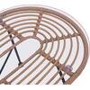 ΣΕΤ ΣΑΛΟΝΙ 4ΤΜΧ ALLEGRA HM5460 ΜΕΤΑΛΛΟ & WICKER ΣΕ ΜΠΕΖ ΧΡΩΜΑ