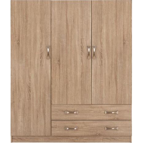 ΝΤΟΥΛΑΠΑ 3ΦΥΛΛΗ CARLY HM384.02 ΜΕ ΔΥΟ ΣΥΡΤΑΡΙΑ SONAMA 150X55Χ180Υεκ.