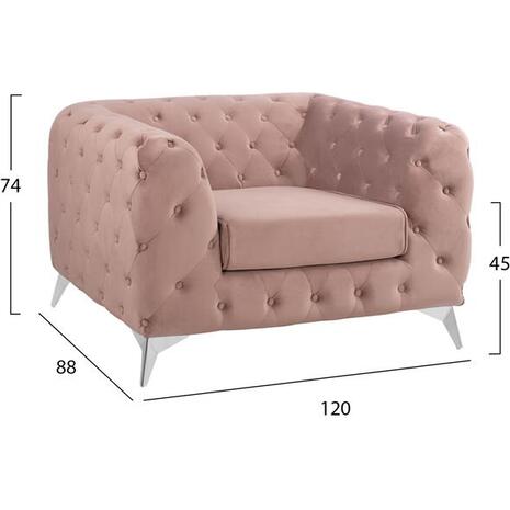 ΠΟΛΥΘΡΟΝΑ ALBERT T.CHESTERFIELD ΣΑΠΙΟ ΜΗΛΟ ΒΕΛΟΥΔΟ HM3130.05 120Χ88Χ74Υεκ.